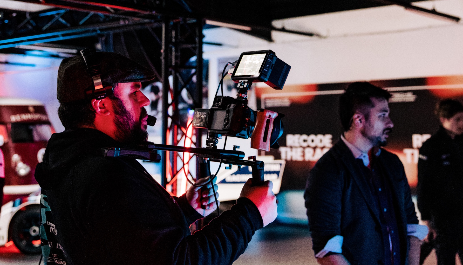 Racespot broadcast setup 1